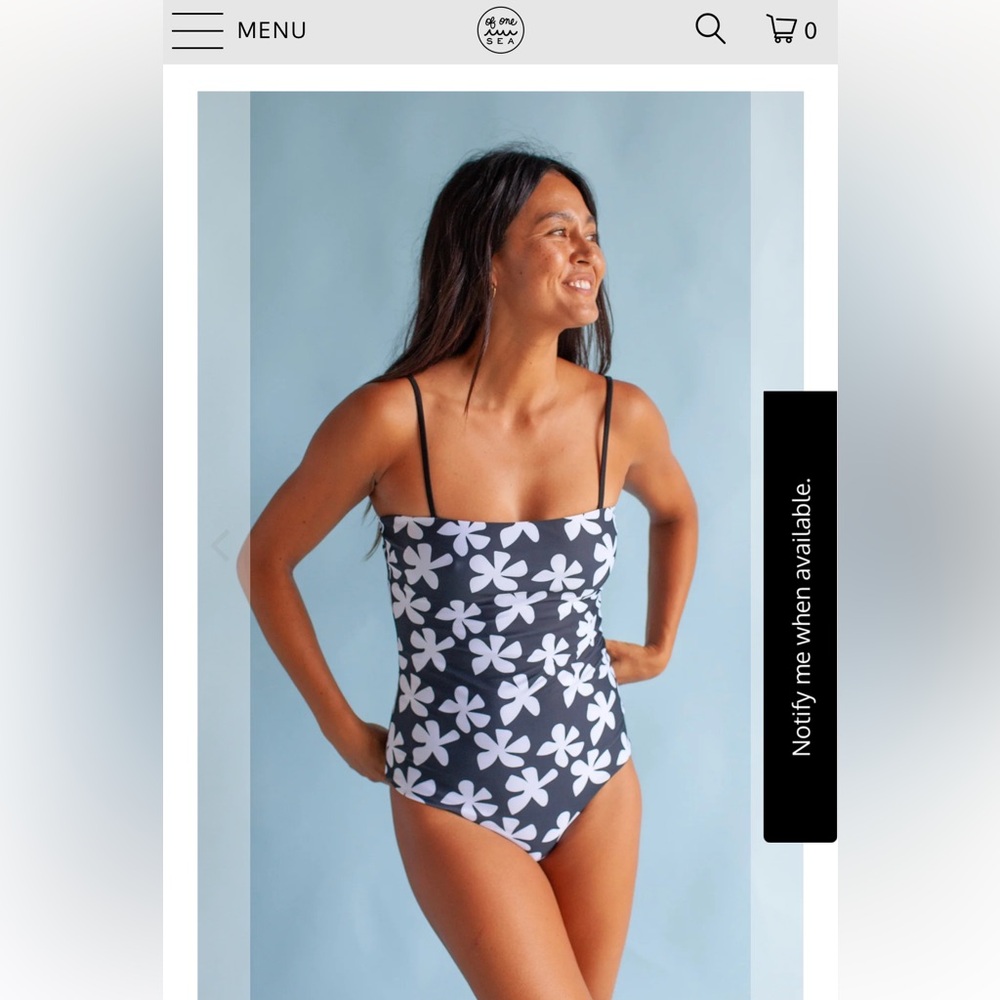 Floral One-Piece Swimsuit